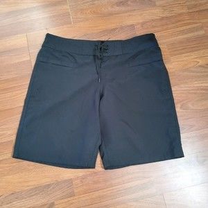 Island Escape Men's Board Shorts Swim Trunks Black Size 6 New